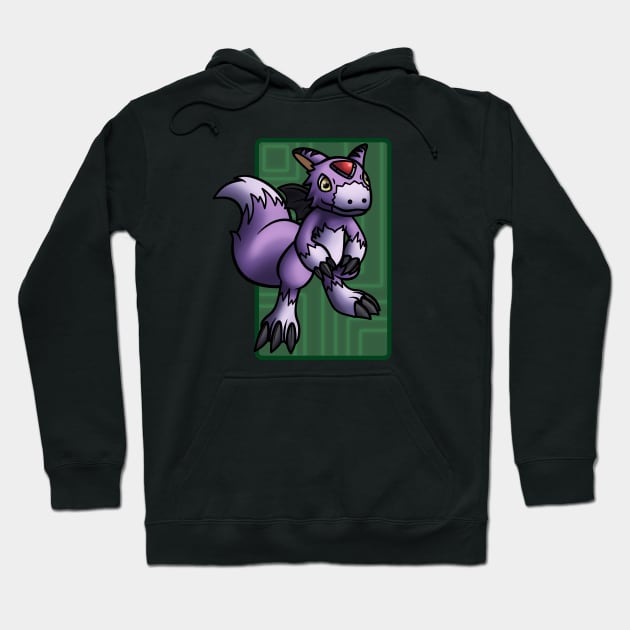 Dorumon Hoodie by VanumChan